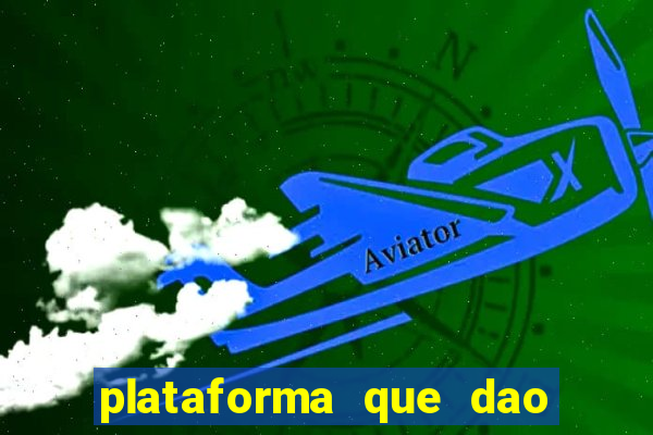 plataforma que dao bonus no cadastro